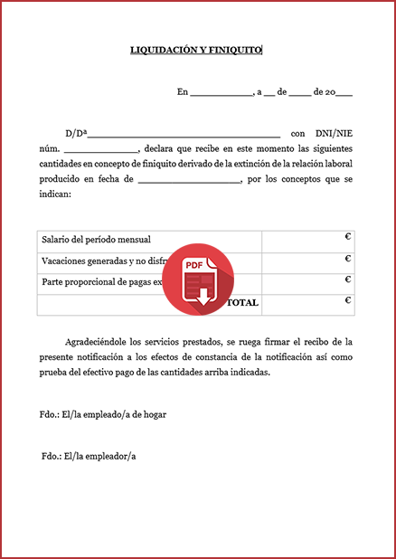 modelo finiquito pdf